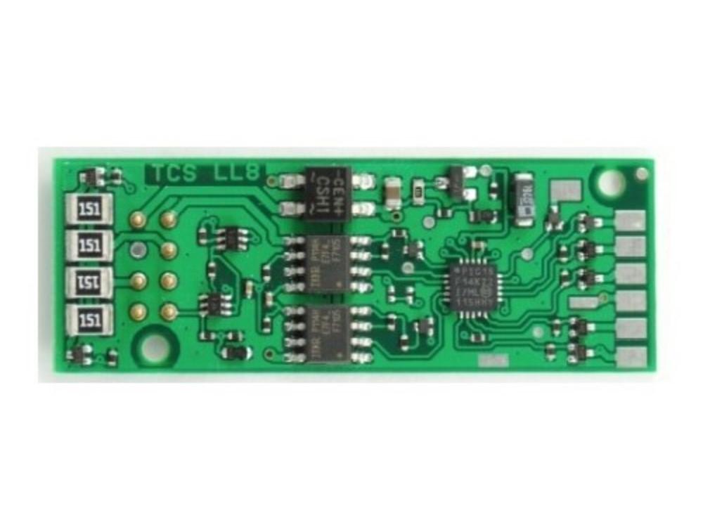 TCS 1343 LL8 8-Function 8-Pin Drop-In DCC Decoder for Life-Like Proto 2000