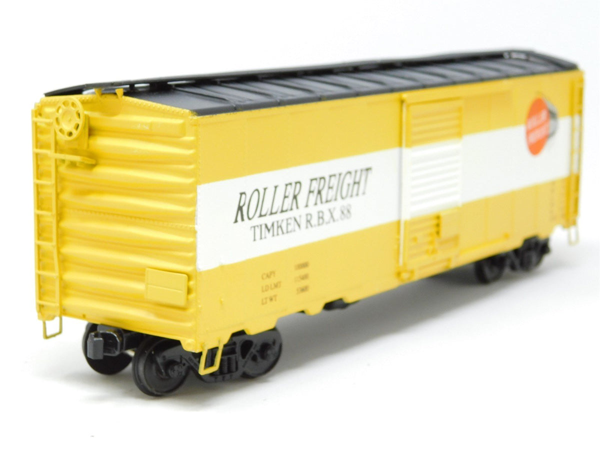 S Scale American Models RBX Roller Freight Timken 2004 Spring Spree 40&#39; Box Car