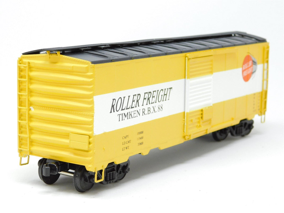 S Scale American Models RBX Roller Freight Timken 2004 Spring Spree 40&#39; Box Car