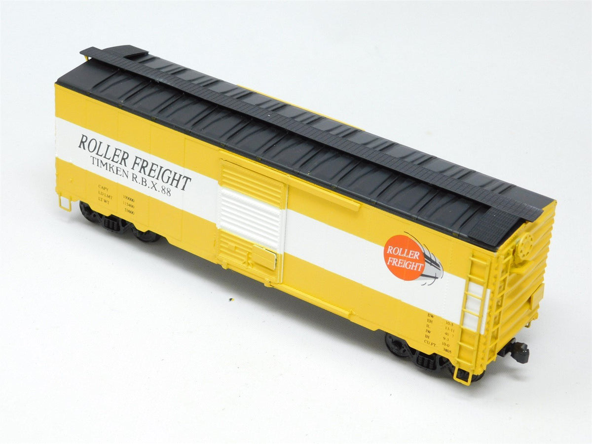 S Scale American Models RBX Roller Freight Timken 2004 Spring Spree 40&#39; Box Car