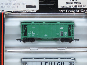 N Scale Atlas 5741 CR Fallen Flags Airslide Hopper Special Edition 3-Pack