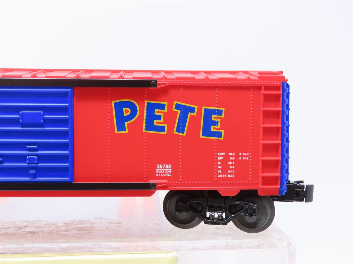 O Gauge 3-Rail Lionel 6-36782 Disney Pete &amp; Goofy Double Door Box Car #36782