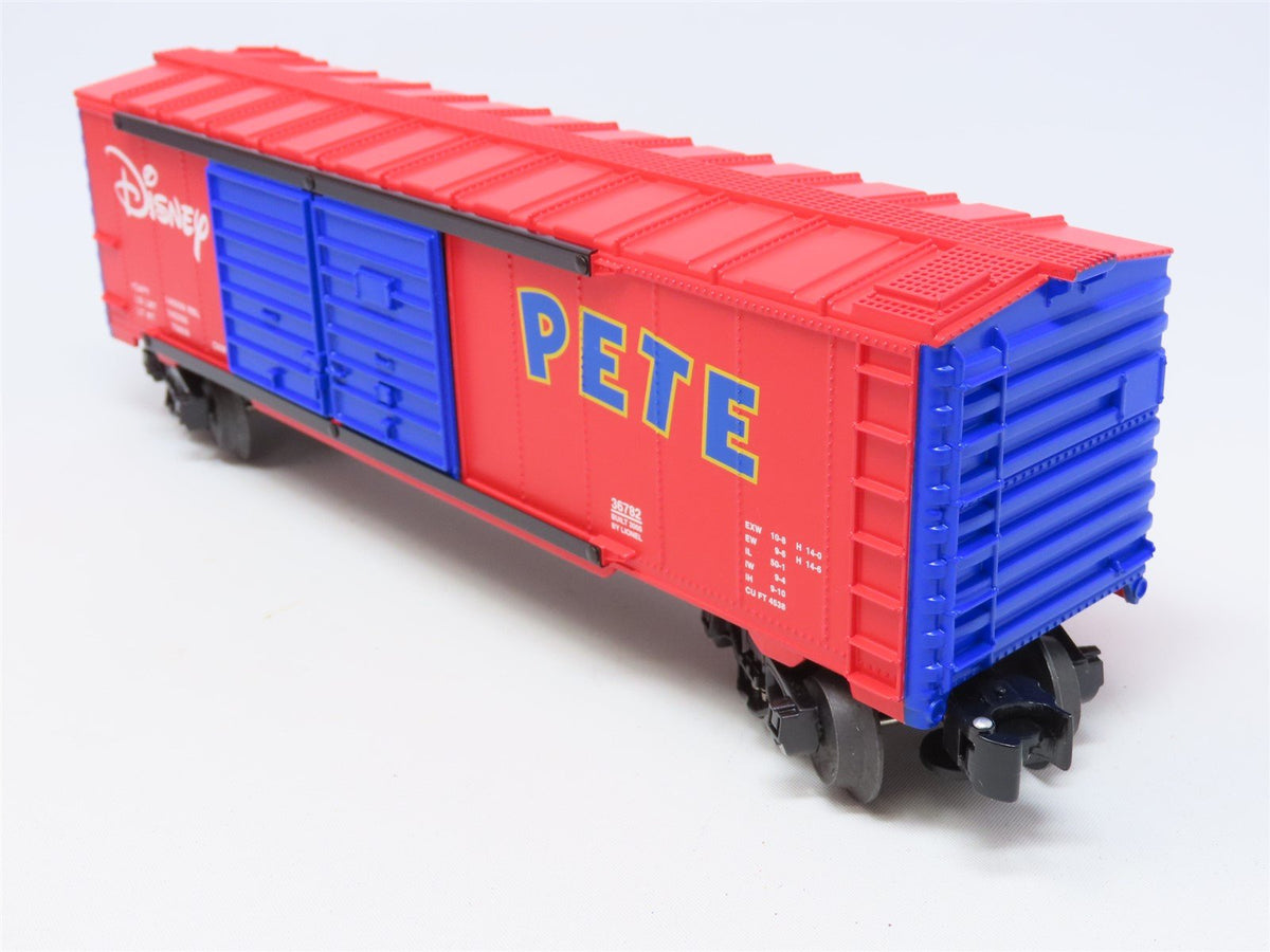 O Gauge 3-Rail Lionel 6-36782 Disney Pete &amp; Goofy Double Door Box Car #36782