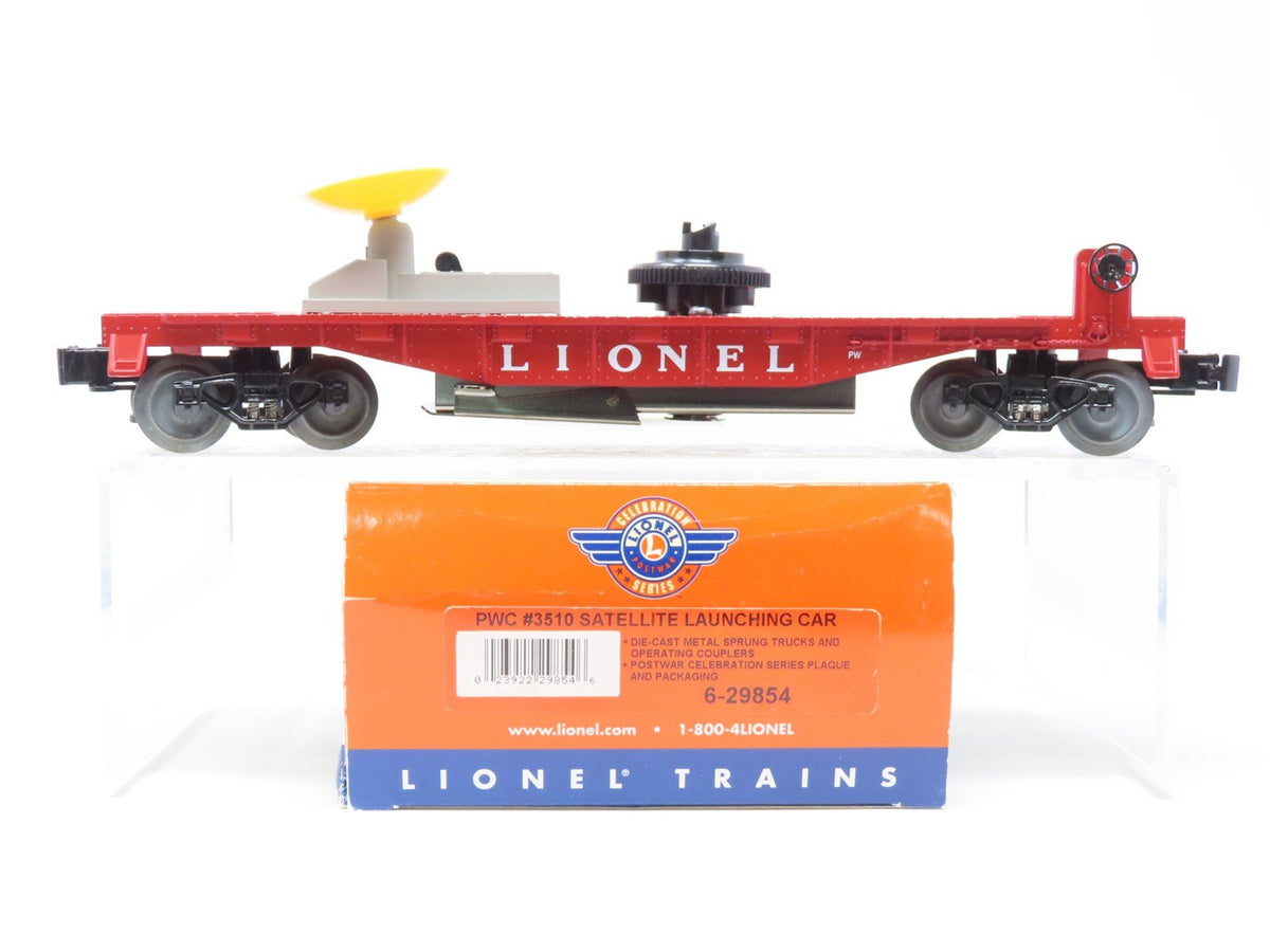 O Gauge 3-Rail Lionel 6-29854 Satellite Launching Car #3510