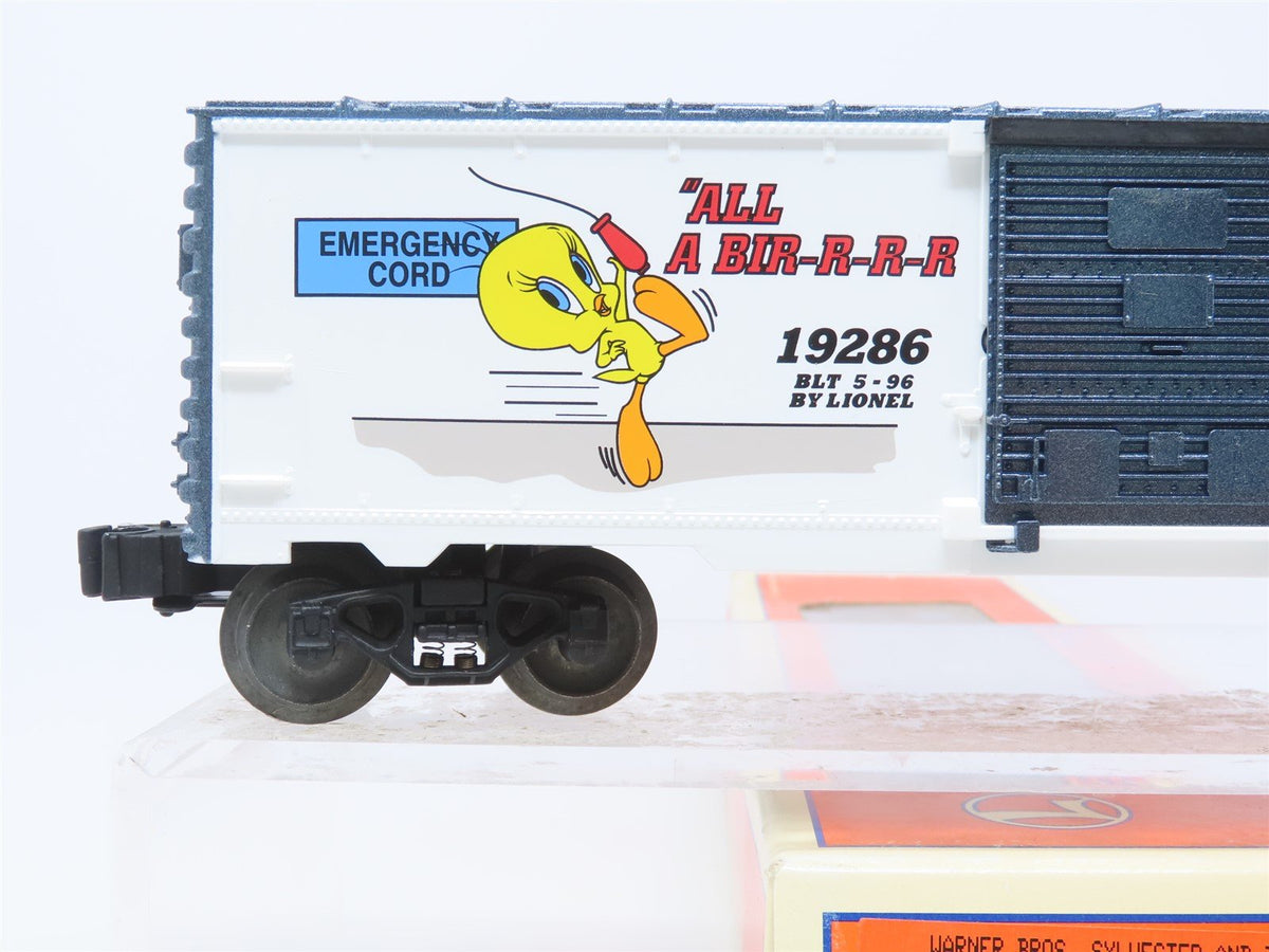 O Gauge 3-Rail Lionel 6-19286 All Abirrrd&quot; Sylvester &amp; Tweety Box Car #19286