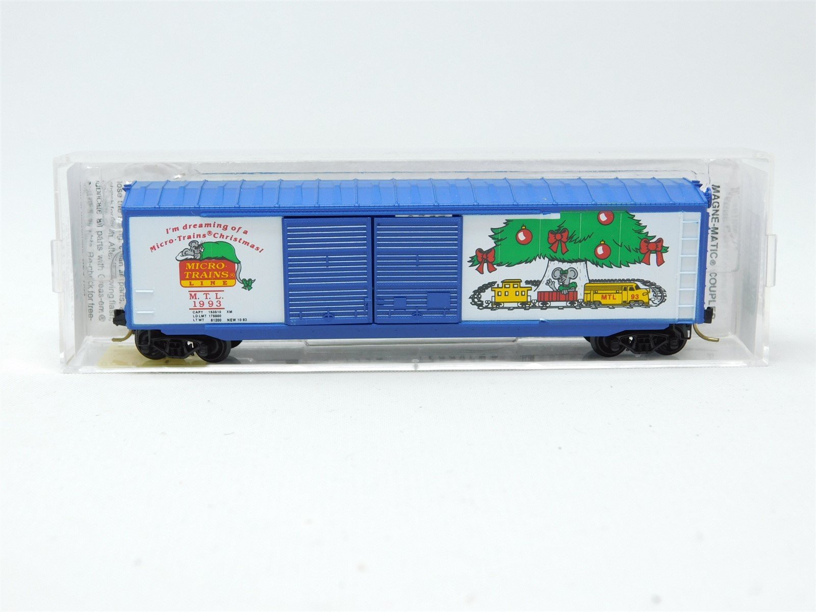 N Micro-Trains MTL 37020 Micro-Trains Line 50' Steel Double Door Box Car #1993