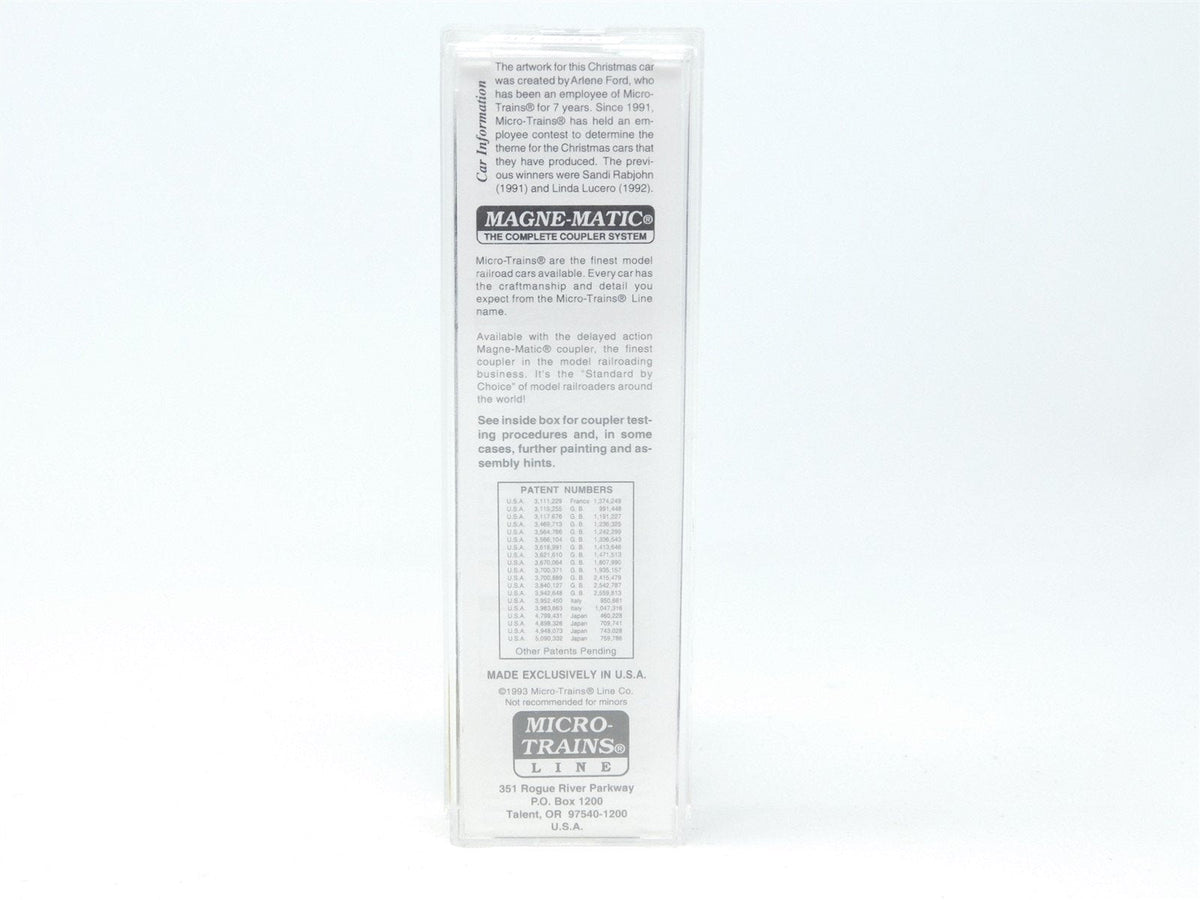 N Micro-Trains MTL 37020 Micro-Trains Line 50&#39; Steel Double Door Box Car #1993