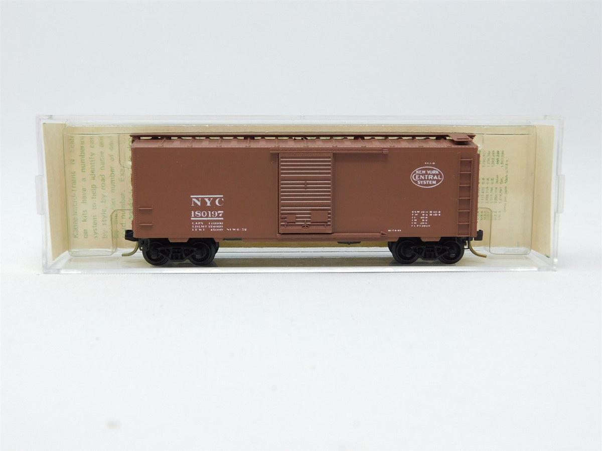 N Micro-Trains MTL Kadee 20047 NYC New York Central Box Car #180197 Blue Label