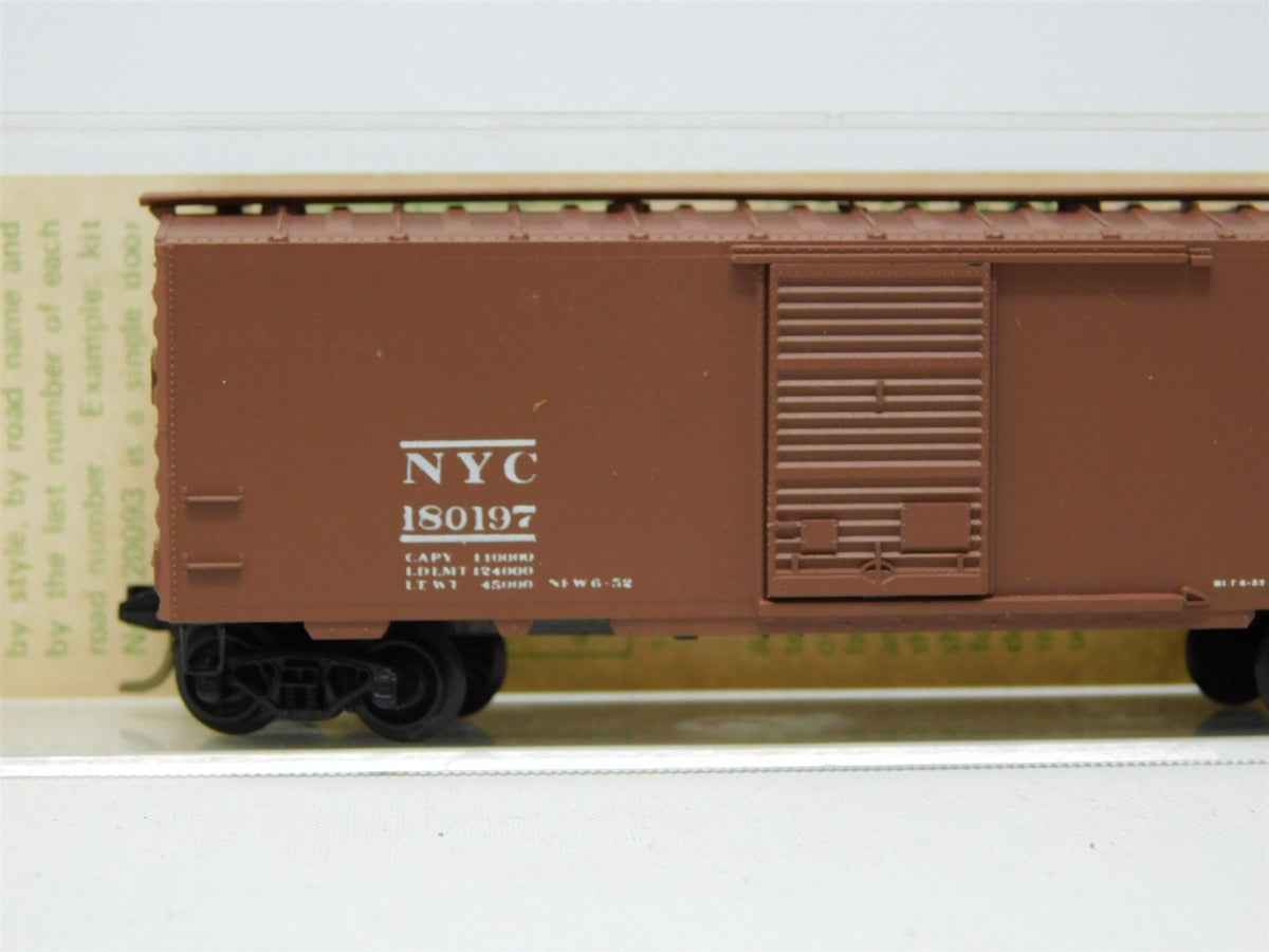 N Scale Micro-Trains MTL Kadee 20047 NYC Railroad 40&#39; Box Car #180197 Blue Label