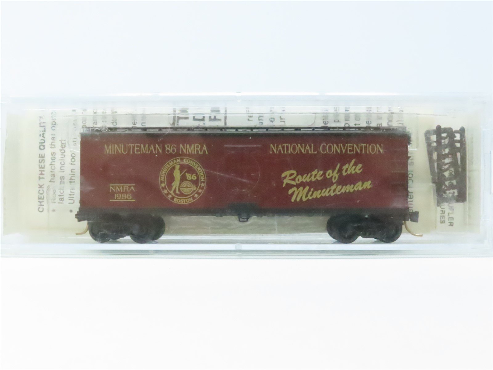 N Micro-Trains MTL Kadee Special Run NMRA Minuteman Convention Reefer #1986