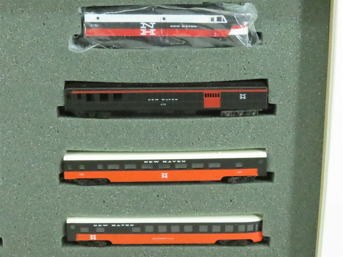 N Scale Con-Cor 0001-008517 NH New Haven &quot;McGinnis&quot; PA1/PA1 Diesel Passenger Set