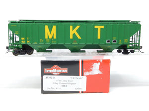 HO Scale InterMountain 45352-01 MKT Missouri Kansas Texas 3-Bay Hopper #4214