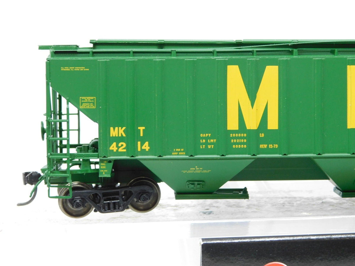 HO Scale InterMountain 45352-01 MKT Missouri Kansas Texas 3-Bay Hopper #4214