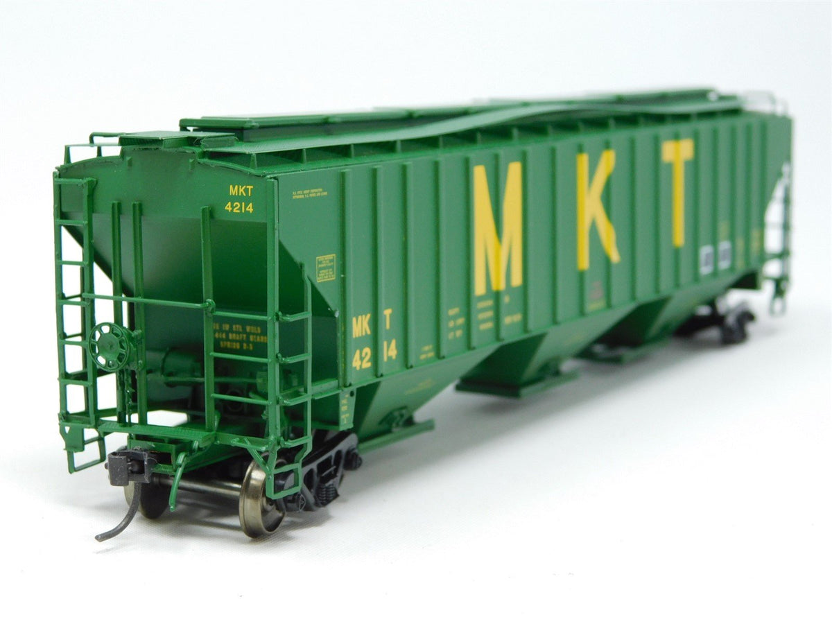 HO Scale InterMountain 45352-01 MKT Missouri Kansas Texas 3-Bay Hopper #4214