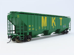 HO Scale InterMountain MKT Missouri Kansas Texas 3-Bay Covered Hopper #4202