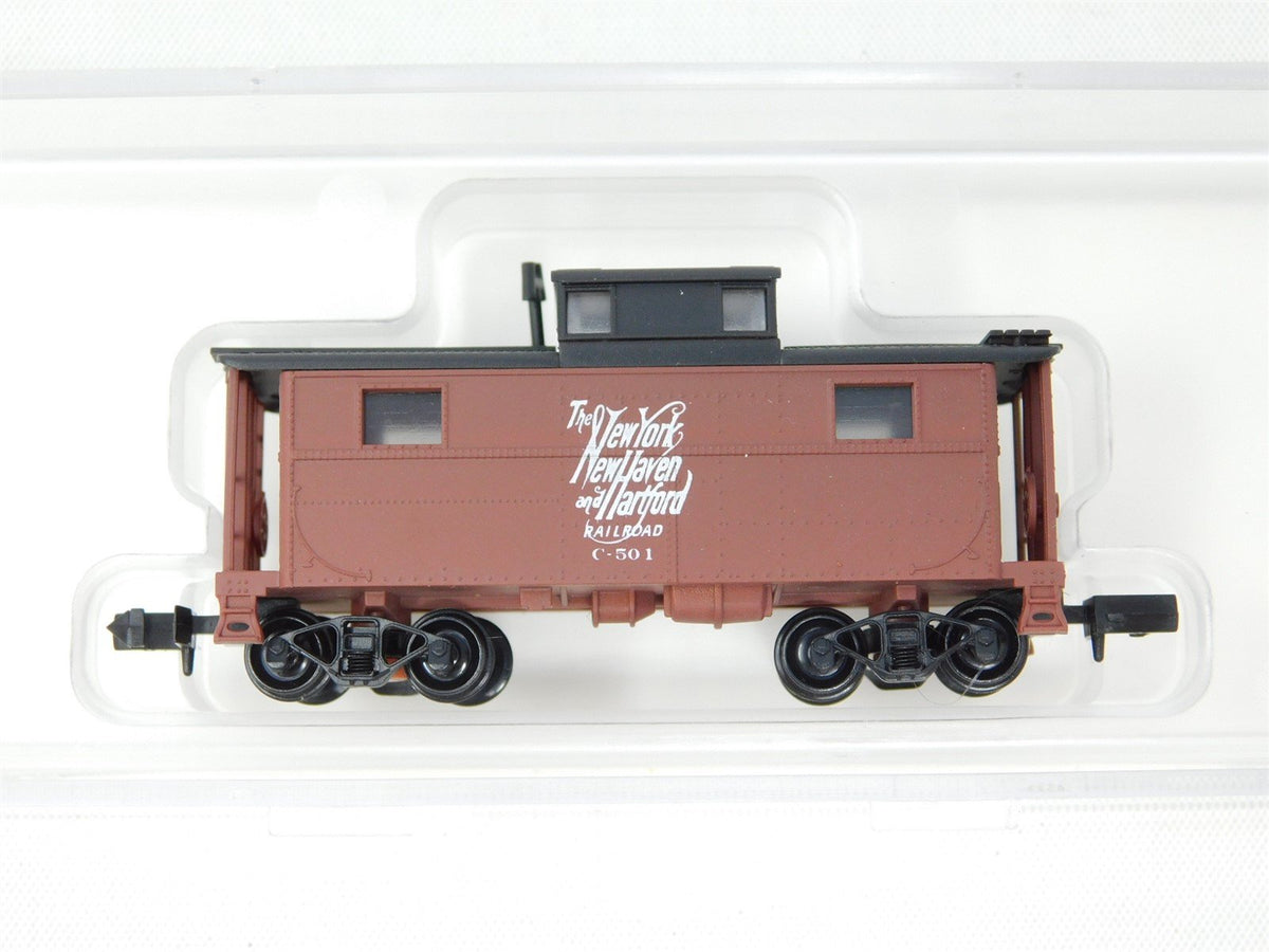 N Scale Bowser 37115 NYNH&amp;H New York New Haven &amp; Hartford Caboose #C-501