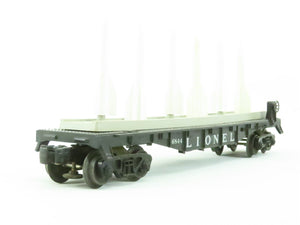 O Gauge 3-Rail Lionel Lines 6-6844 Missile Storage Flat Car #6844 - No Box