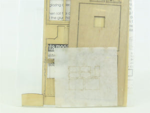 S Scale The Building & Structure Co. Kit T-2074 Shay Wood Cab fits the MDC Shay