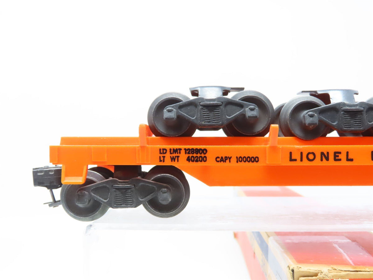 O Gauge 3-Rail Lionel Lines 6362-55 Rail Truck Freight Car w/ Box