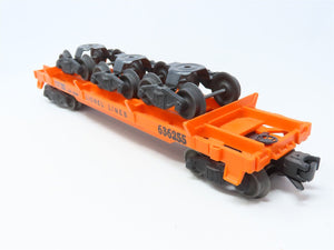 O Gauge 3-Rail Lionel Lines 6362-55 Rail Truck Freight Car w/ Box