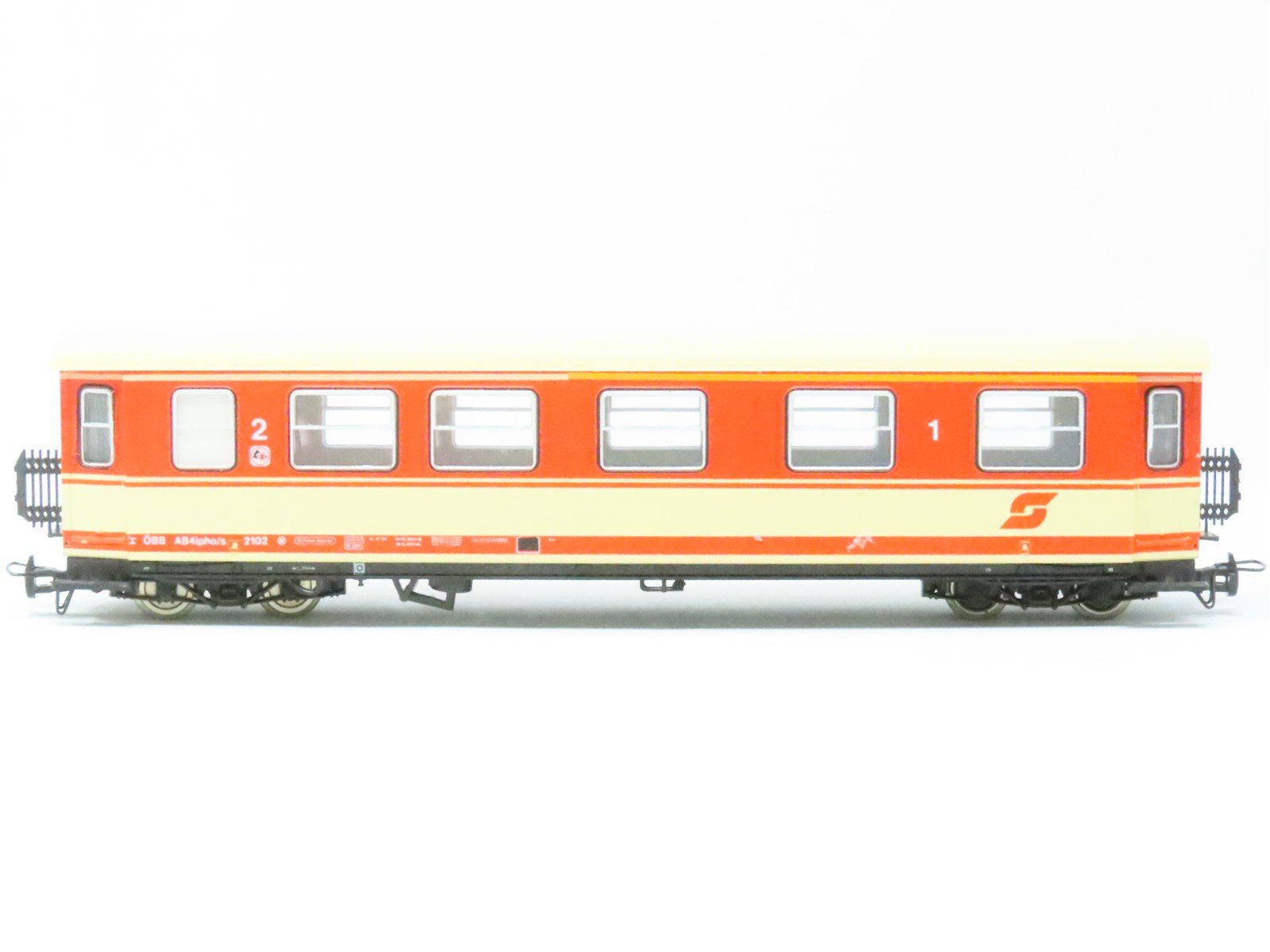 HOe Narrow Gauge Roco OBB Austrian Federal 1st/2nd Class Coach Passenger #2102