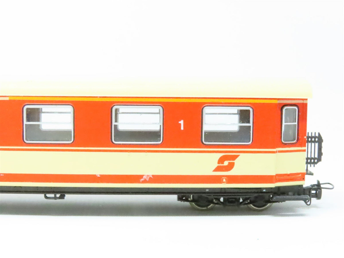 HOe Narrow Gauge Roco OBB Austrian Federal 1st/2nd Class Coach Passenger #2102