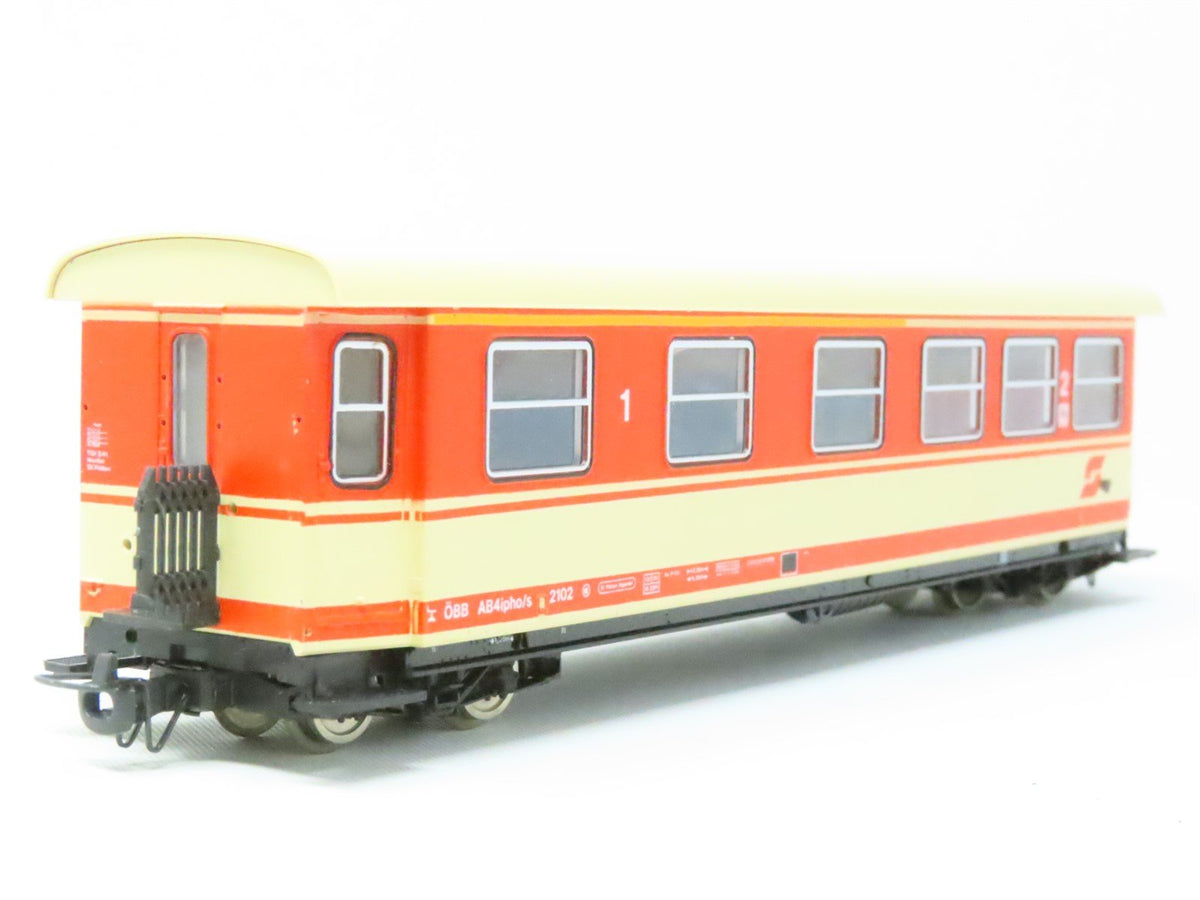 HOe Narrow Gauge Roco OBB Austrian Federal 1st/2nd Class Coach Passenger #2102