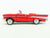 Scale 1/43 Franklin Mint UK09 1957 Chevrolet Bel Air Convertible - Red