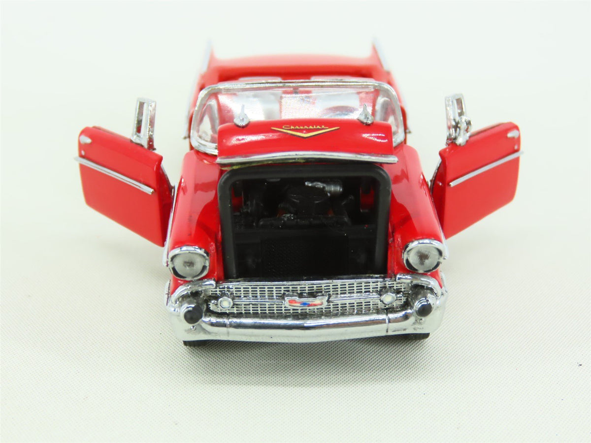 Scale 1/43 Franklin Mint UK09 1957 Chevrolet Bel Air Convertible - Red