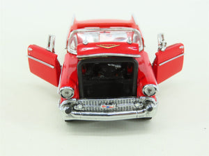 Scale 1/43 Franklin Mint UK09 1957 Chevrolet Bel Air Convertible - Red