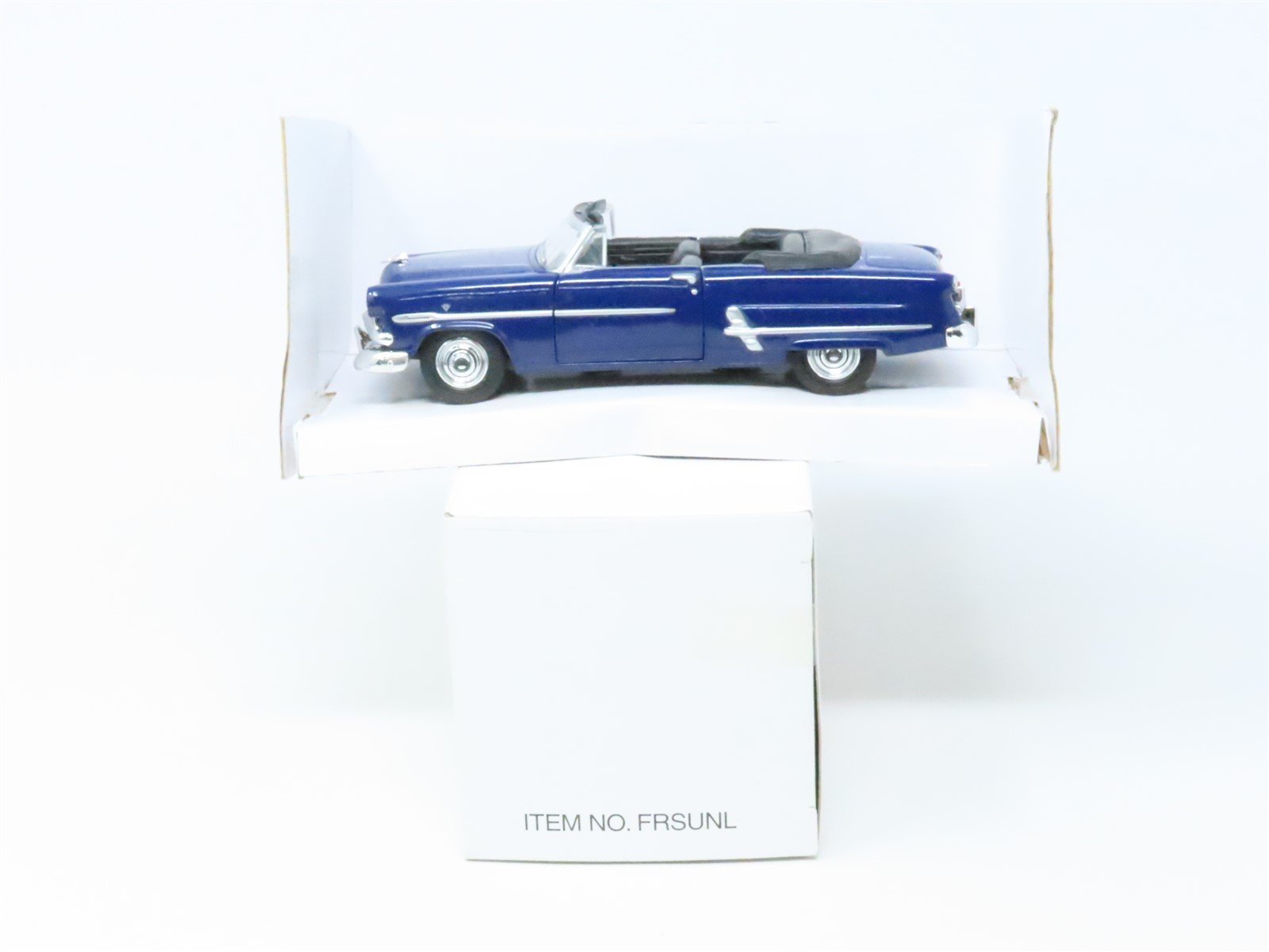 1/39 Scale Die-Cast 1953 Ford Sunliner Convertible - Dark Blue/Black Interior