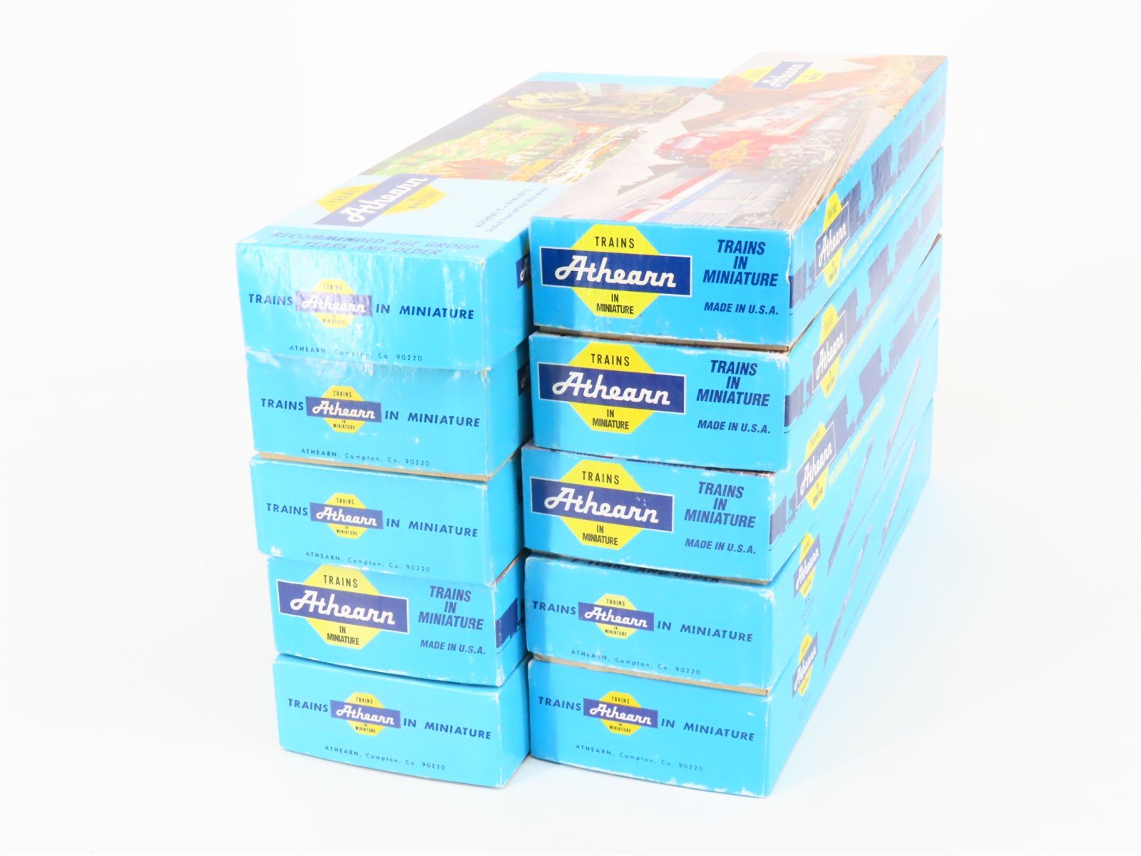 LOT of 10 Athearn 12-3/4