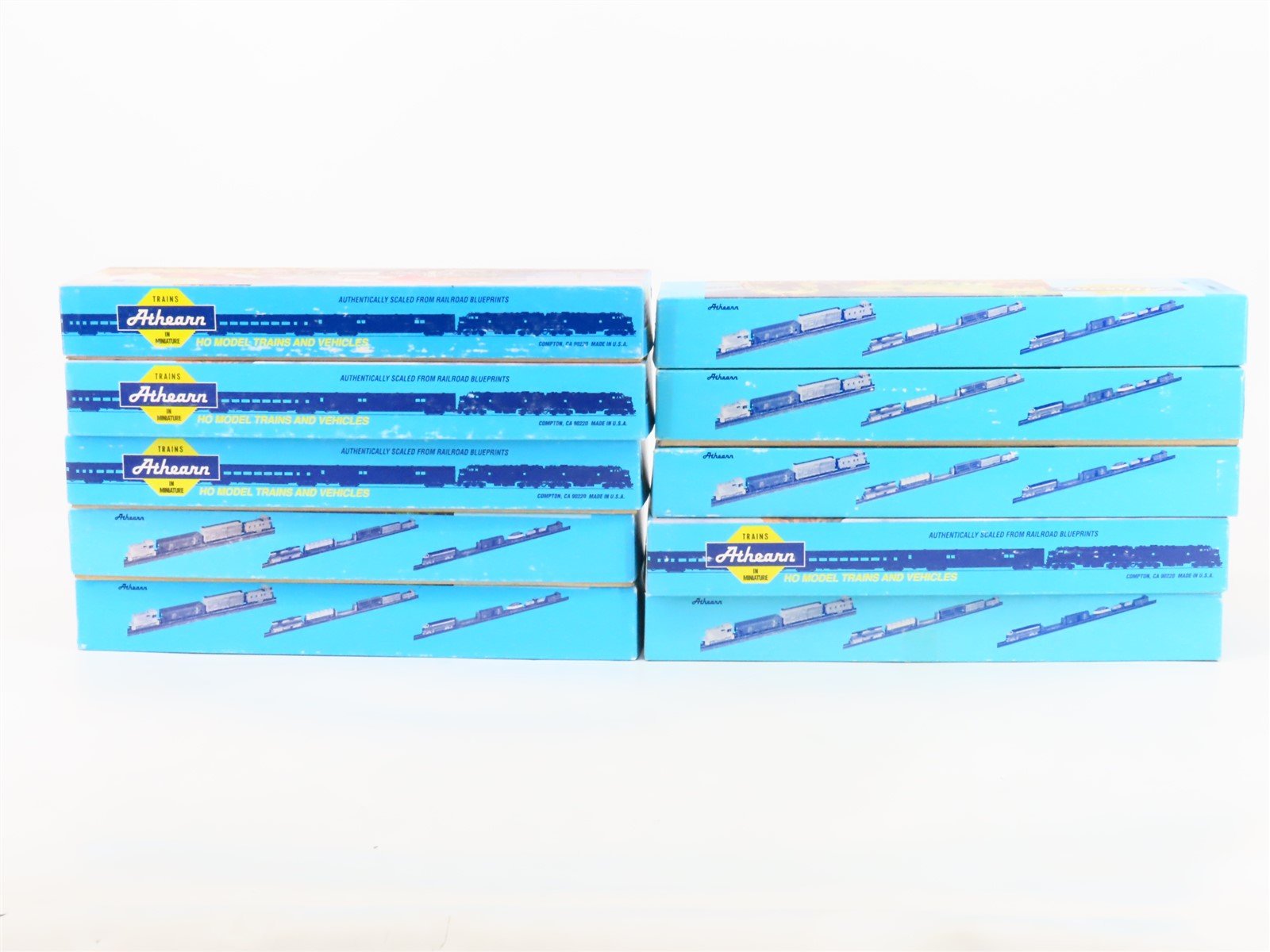 LOT of 10 Athearn 12-3/4