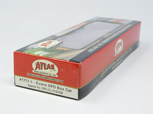 HO Scale Atlas 1777-1 SFLC Santa Fe Evans Plug Door Box Car #10708-Sealed