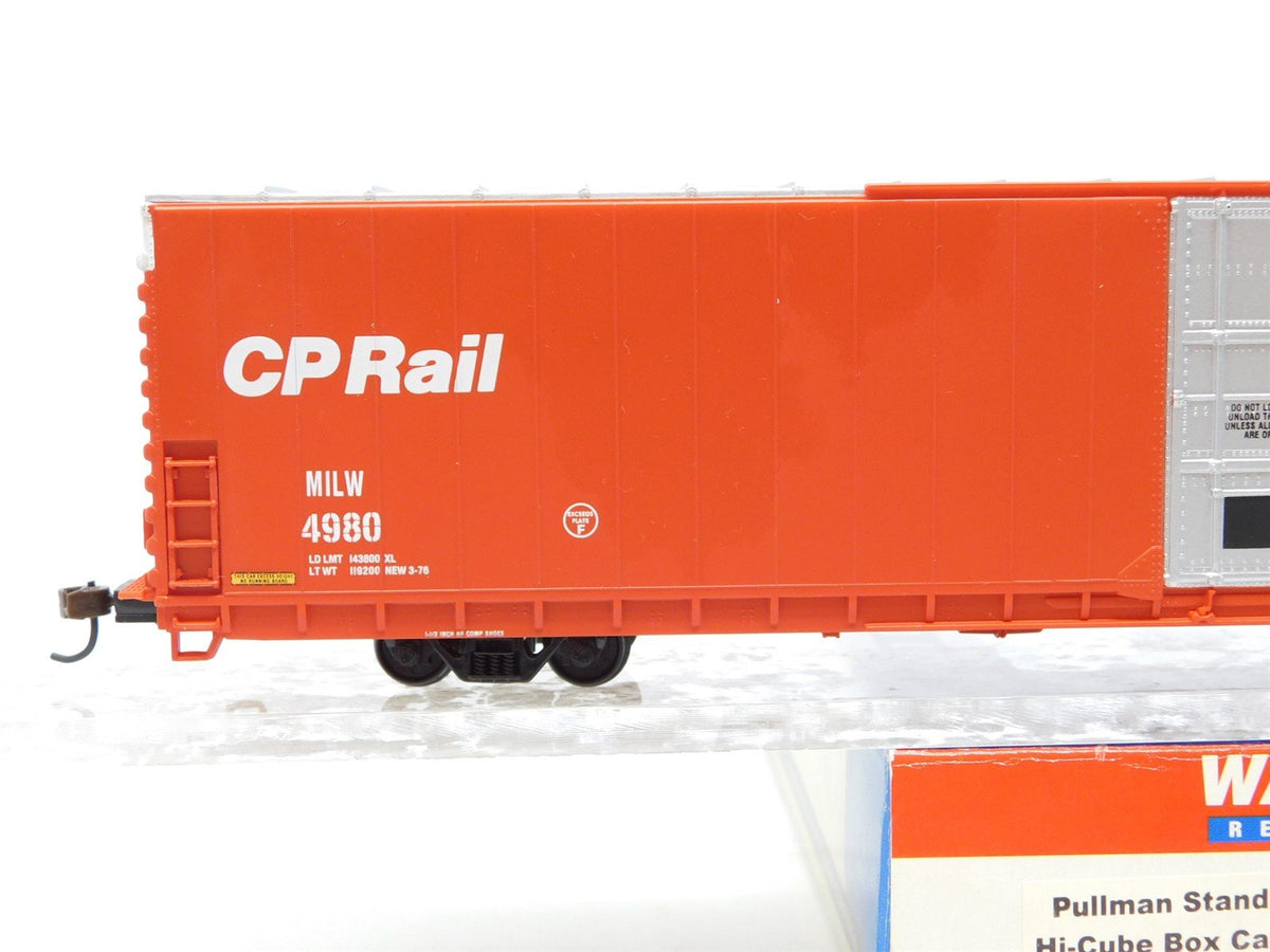 HO Walthers 932-3511 MILW CP Rail Canadian Pacific 86&#39; Hi-Cube Box Car #4980