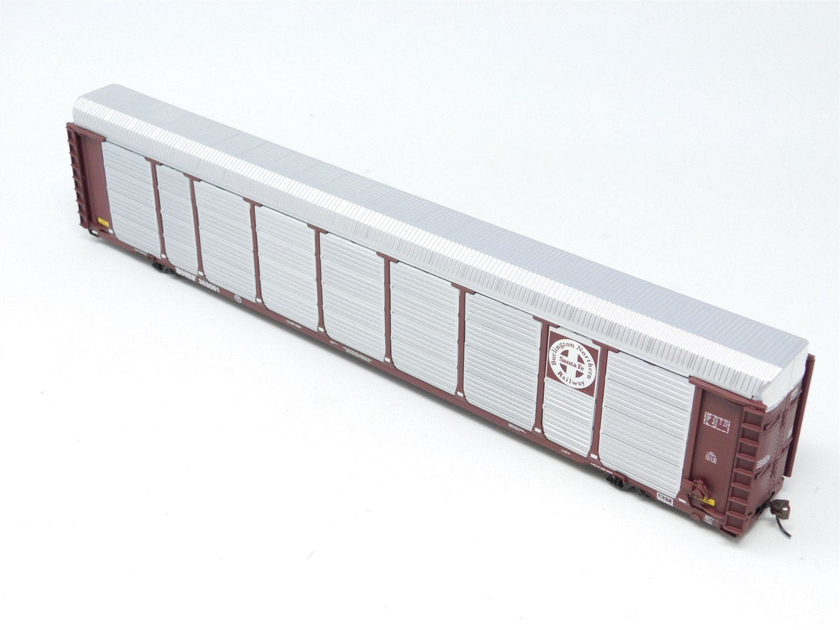 HO Walthers 932-4856 BNSF Railway 89&#39; Thrall Tri-Level Auto Rack Car #303061