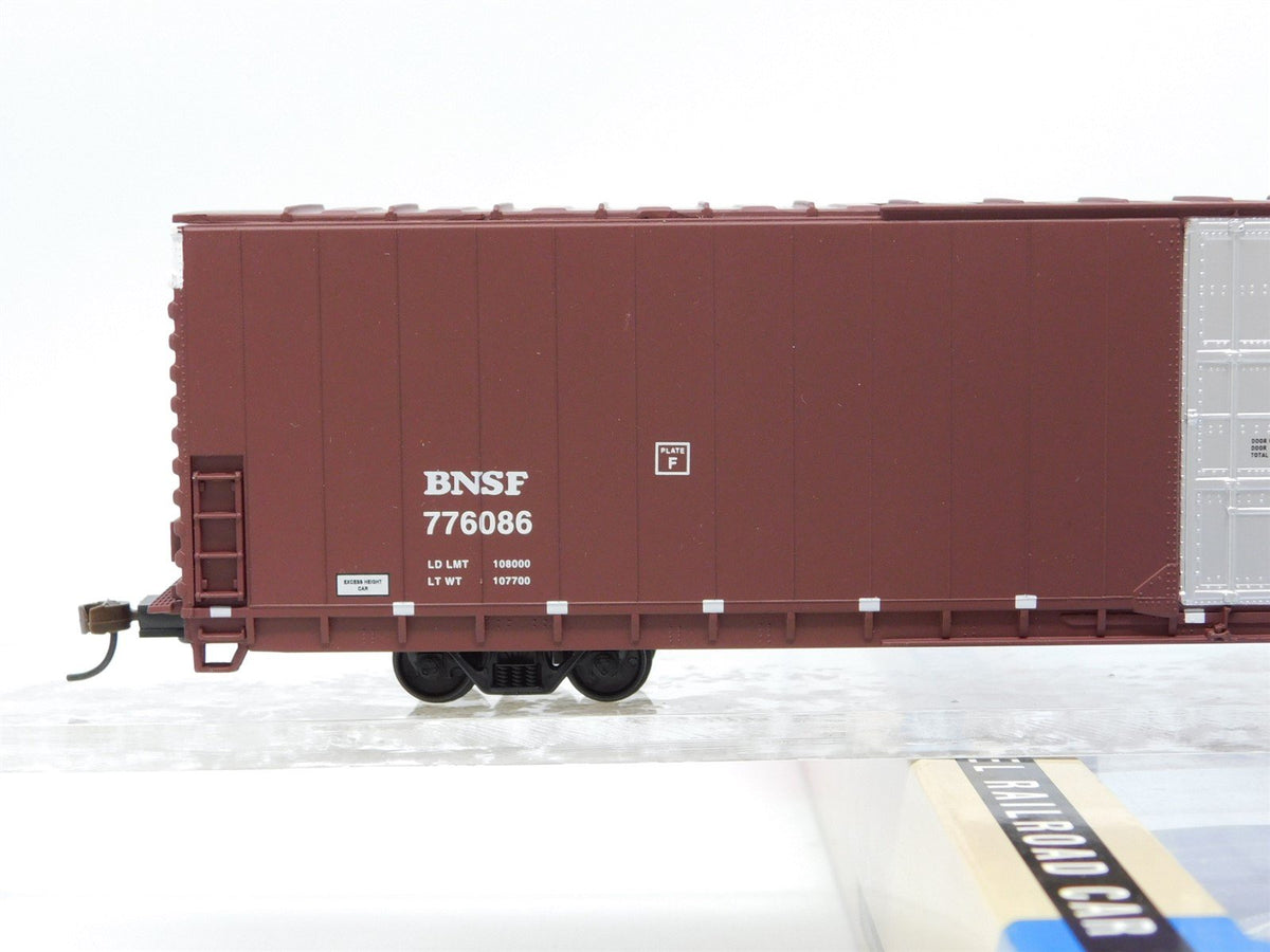 HO Scale Walthers 932-3518 BNSF Railway 86&#39; Steel Hi-Cube Box Car #776086