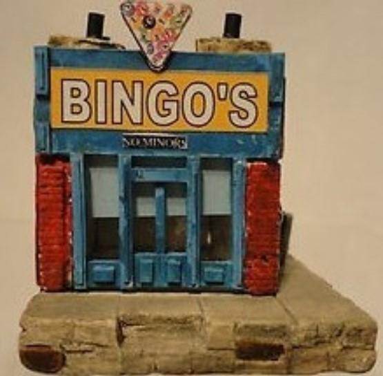 HO 1/87 Scale Downtown Deco Limited Edition Kit DD1029 Bingo's Pool Hall