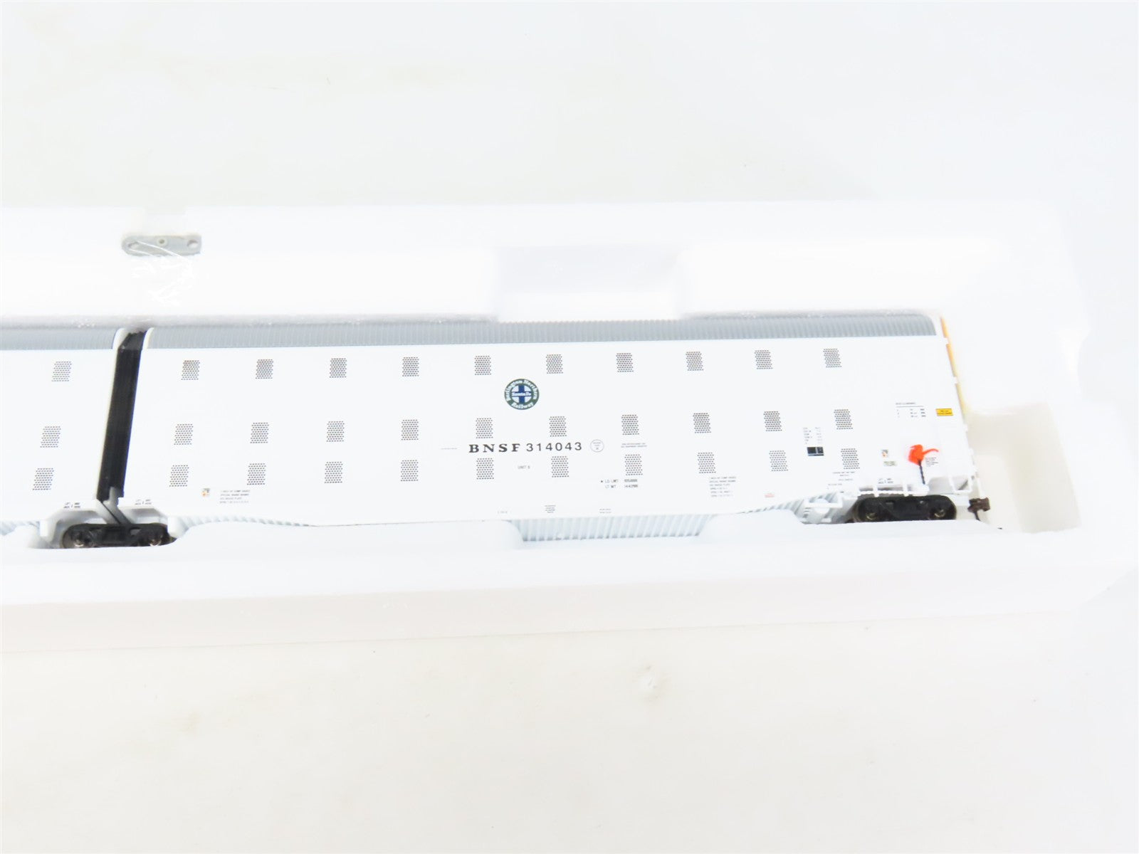 HO Scale Athearn Genesis G44162 BNSF Railways Auto-Max Auto Carrier #314043