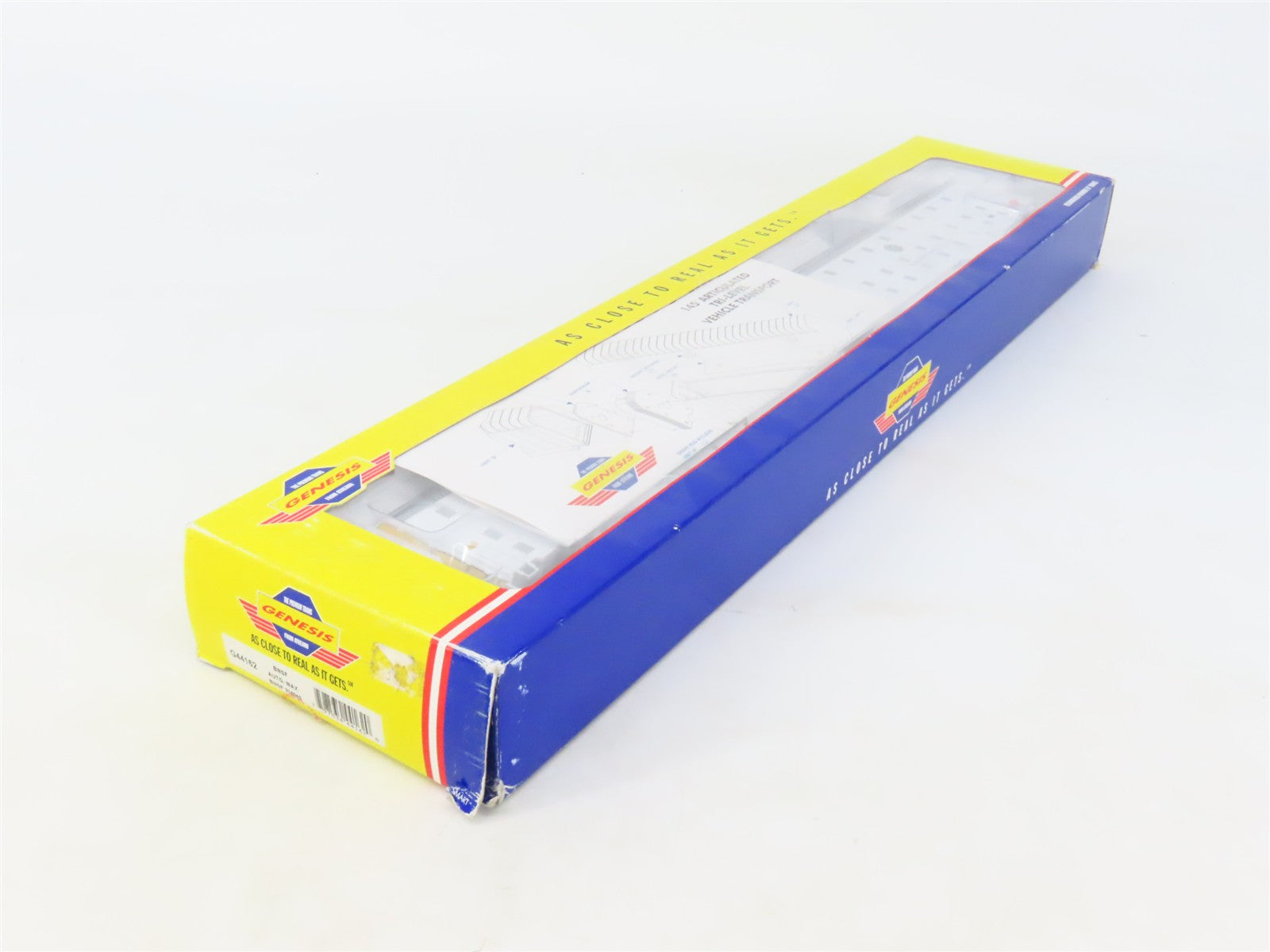 HO Scale Athearn Genesis G44162 BNSF Railways Auto-Max Auto Carrier #314043