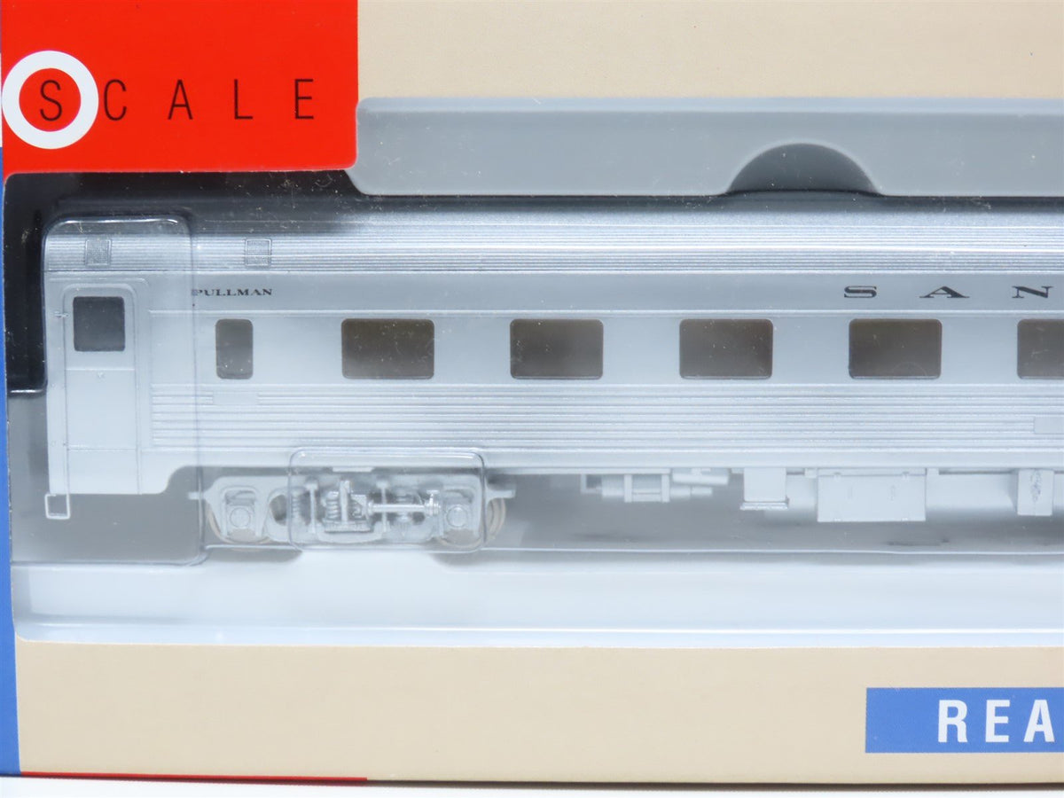 HO Scale Walthers 932-6345 ATSF Santa Fe 85&#39; Budd 10-6 Sleeper Passenger Car