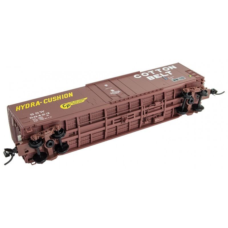 N Micro-Trains MTL 18100291 SSW Cotton Belt 50&#39; Hydra-Cushion Box Car #56423