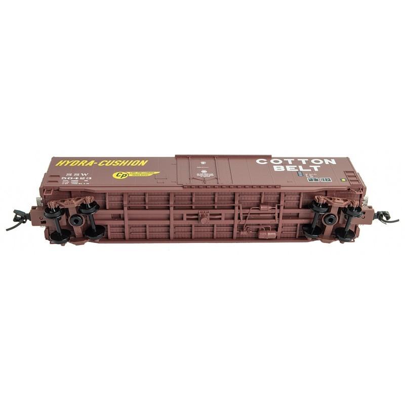 N Micro-Trains MTL 18100291 SSW Cotton Belt 50&#39; Hydra-Cushion Box Car #56423