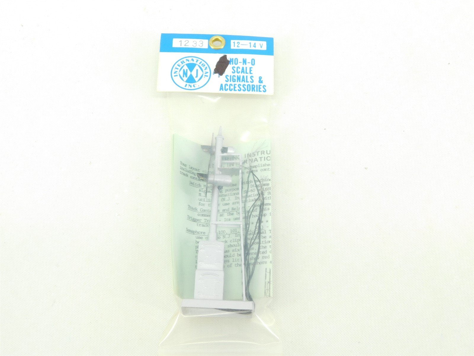 HO Scale NJCB Brass NJ International 1233 Multi Board Signal Track Scenery