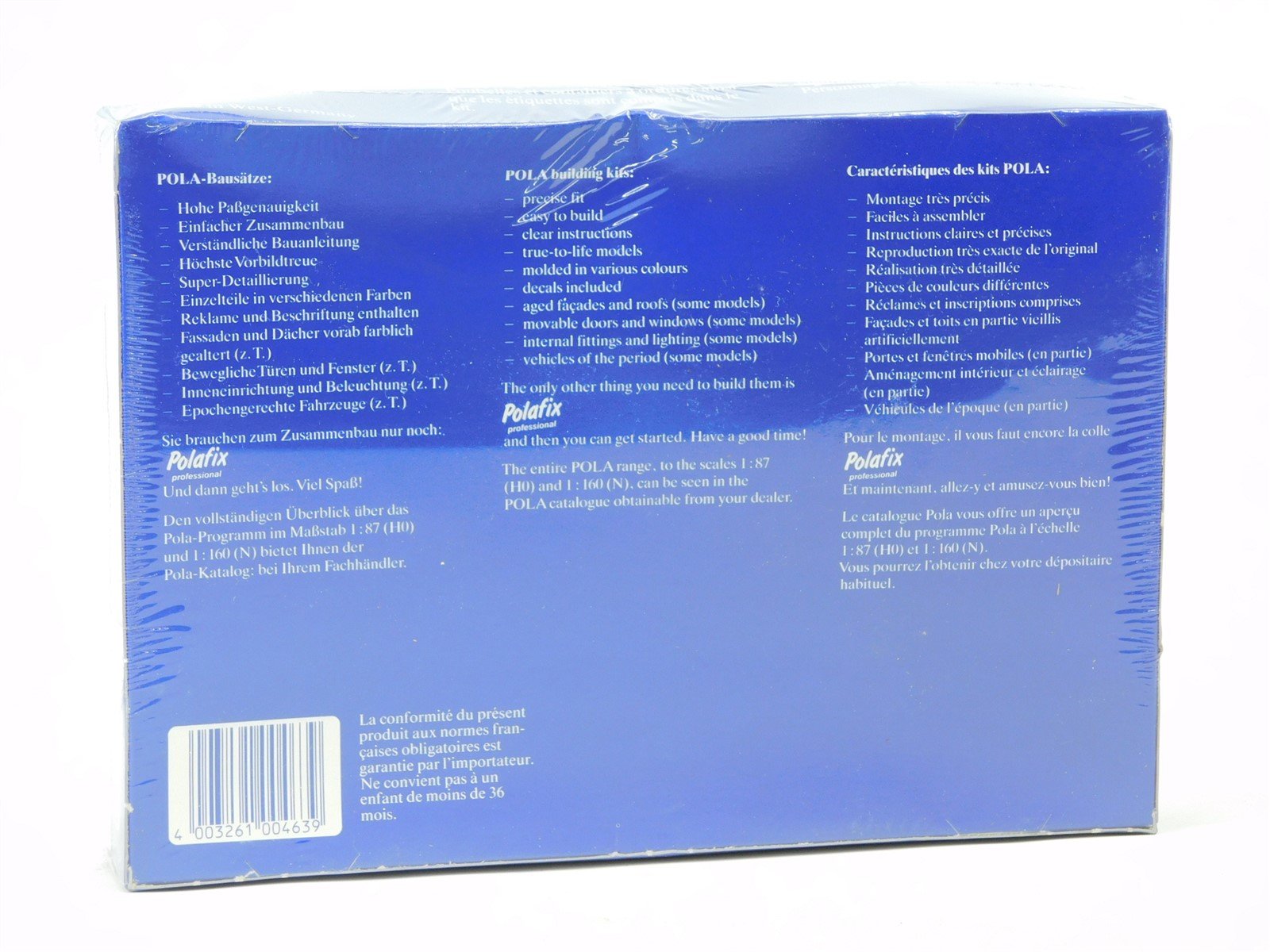 HO 1/87 Scale POLA Kit 463 Environment Recycling Bins Set - SEALED