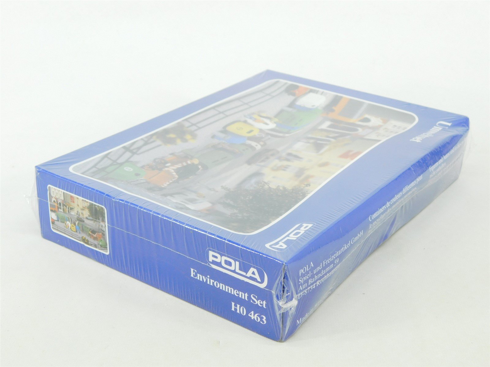 HO 1/87 Scale POLA Kit 463 Environment Recycling Bins Set - SEALED
