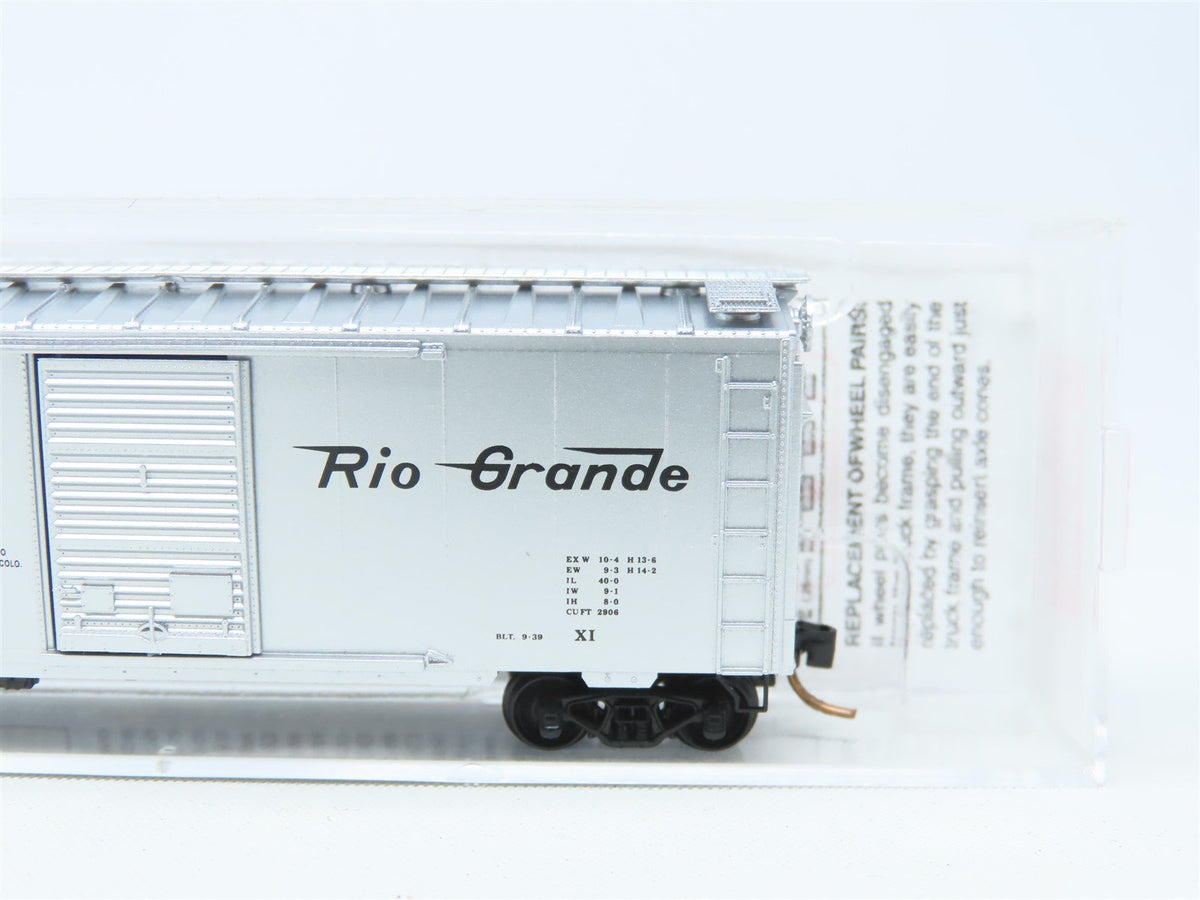 N Scale Micro-Trains MTL 20110 D&amp;RGW Rio Grande &quot;Cookie Box&quot; 40&#39; Box Car #60035