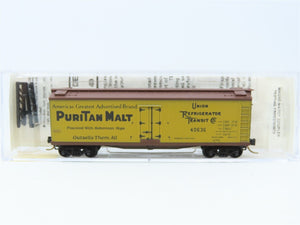 N Scale Micro-Trains MTL 49350 URTC Puritan Malt 40' Wood Reefer #40636