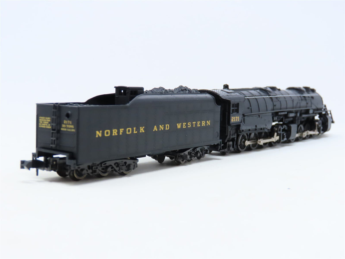 N Scale Con-Cor/Rivarossi 0001-03201D NW 2-8-8-2 Y6b Mallet Steam #2171