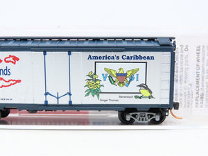 N Micro-Trains MTL NSC Special Run USVI US Virgin Islands 40' Box Car #1917